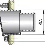 פתח פליטה אגזוז פלסטיק