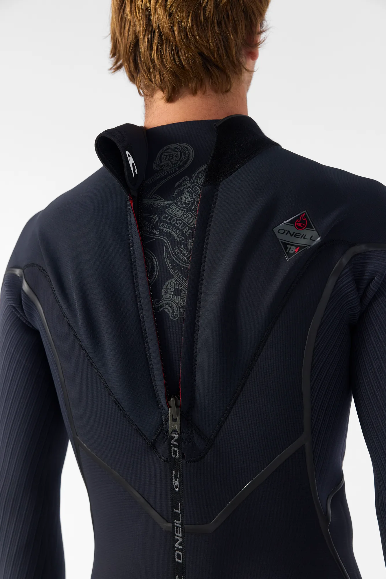 תצוגת המוצר: חליפת גלישה אוניל Hyperfreak Fire 4/3mm+ Back Zip 2027