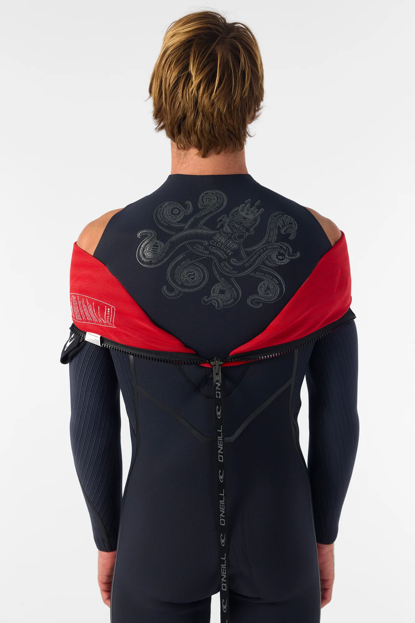 תצוגת המוצר: חליפת גלישה אוניל Hyperfreak Fire 4/3mm+ Back Zip 2027